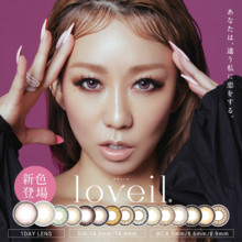 loveil  1day 30pieces  14.4mm
